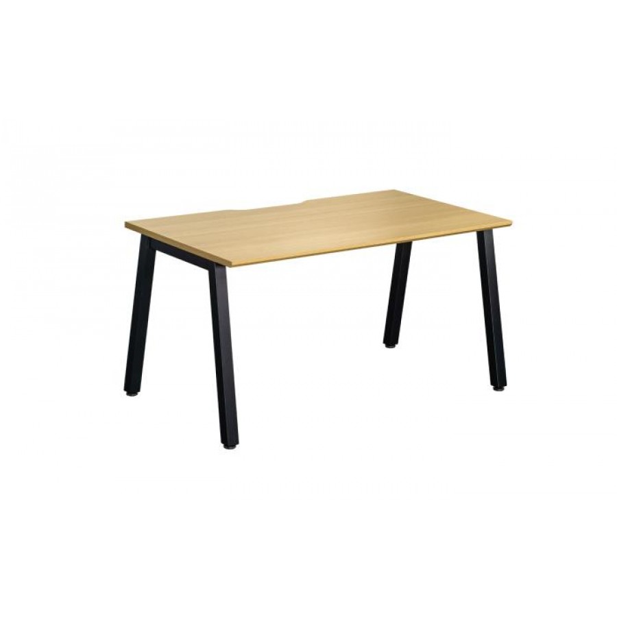 Alpha A-Frame Single Bench Desk